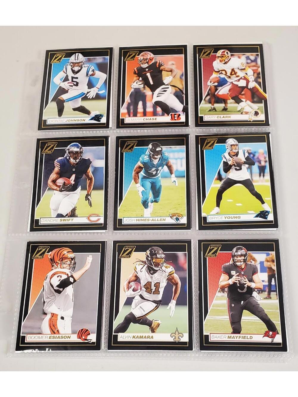 2024 Panini Zenith Football Base Lot 84 Cards NM-M Amon-Ra St. Brown Jahmyr Gibb